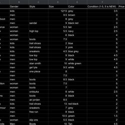 Men Women’s Kids Shoes! (Nike, Jordan, Converse, LV, Timberlands)