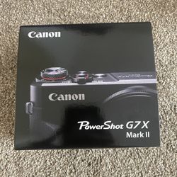 Canon G7x Mark ii