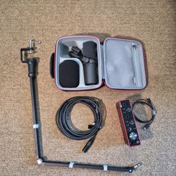 Shure SM7B + Scarlett 2i2