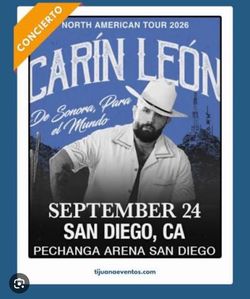 CARIN LEON TICKETS boletos Carin leon