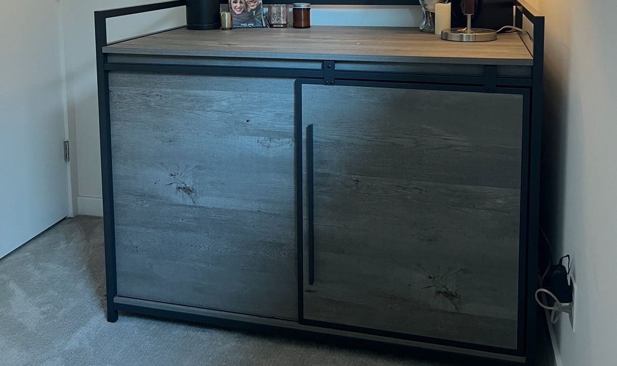 Litter Box Credenza