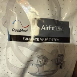ResMed AirFit F30i Full Face Mask System with ClimateLine Air11 and 3 AirFit F301 small 