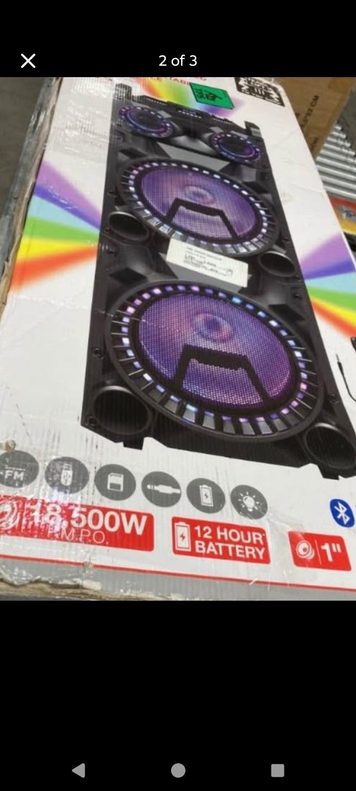 Party Speaker 500 Wattz