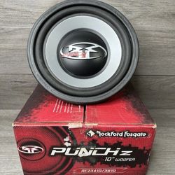 2x  10" Fos♦️gate PUNCH  SVC Subwoofer