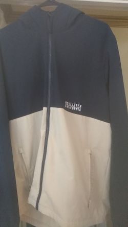 Hollister windbreaker jacket lightly used