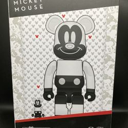 Bearbrick Fragment MICKEY MOUSE 100% & 400% Set for Sale in