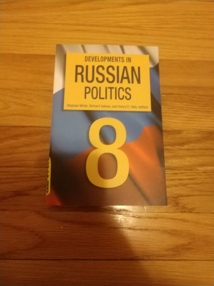 Developments in Russian Politics 8 by Richard Sakwa (2014, Trade Paperback)
