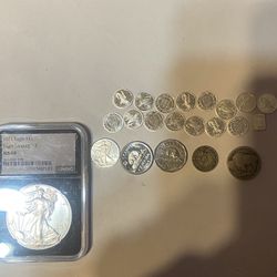 A lot of silver