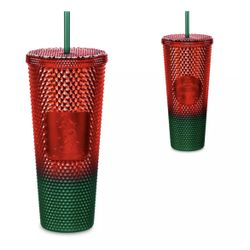 NEW Starbucks/ Christmas 24oz Insulated Tumbler Travel Cup MSRP $50