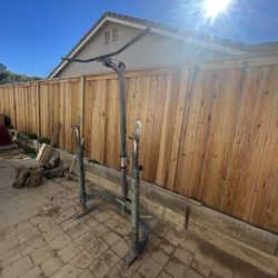 Marcy Squat / bench Rack With Lat Pull Down