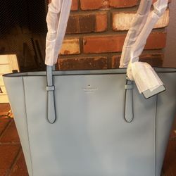 Smokie Blue Kate Spade Tote Purse