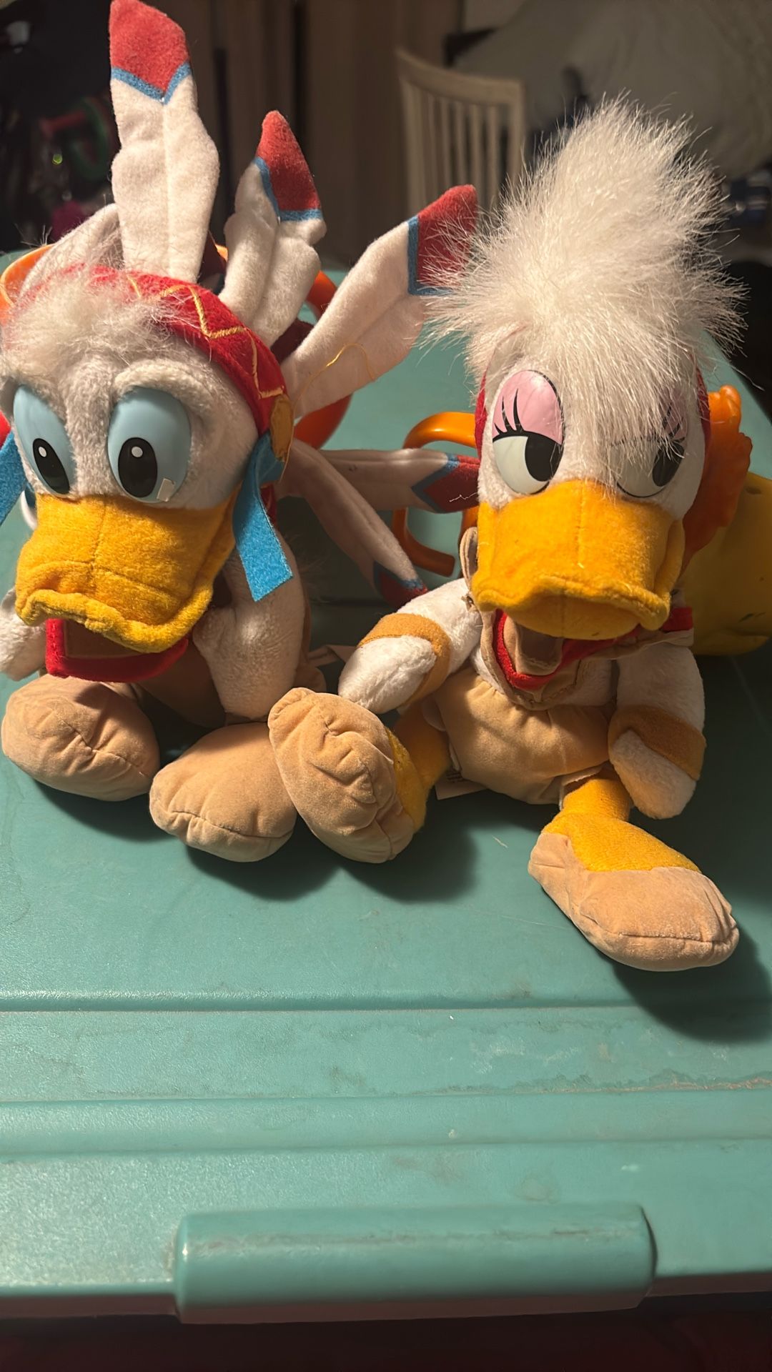 vintage bag plush doll- Native Chief 