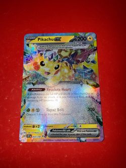 Pikachu ex 057/191 Double Rare Surging Sparks Pokemon card