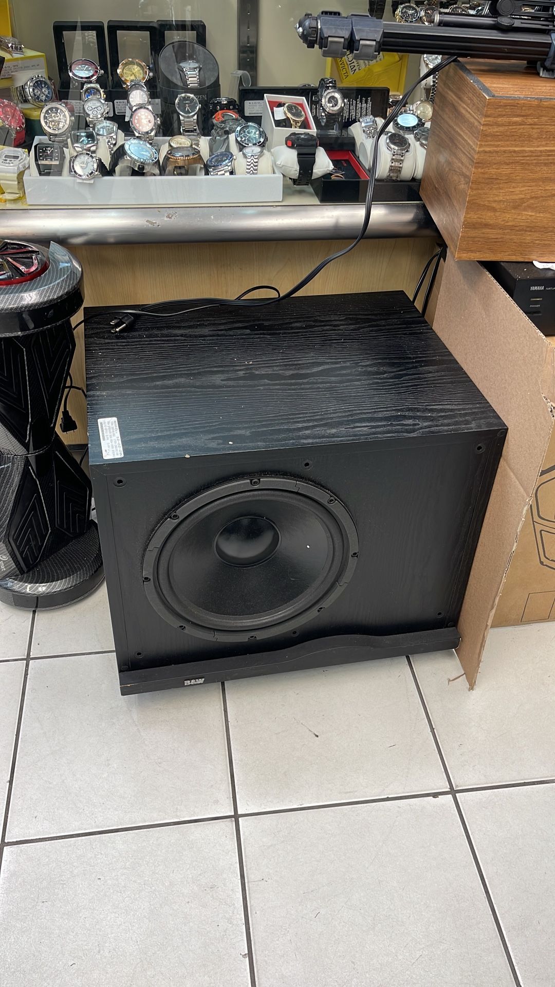 B&W ASW-1000 Powered Subwoofer Sub