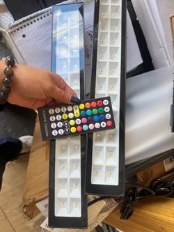 RGBWW LED Light Bars with Remote Controller