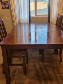 Used Wooden Kitchen Table