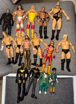 WWE Wrestling Action Figure Lot of 15