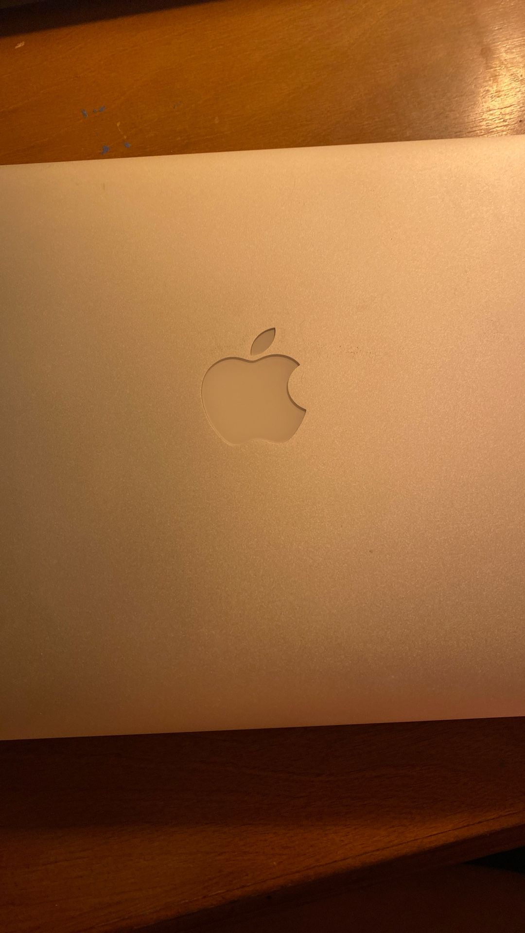 Silver MacBook Air