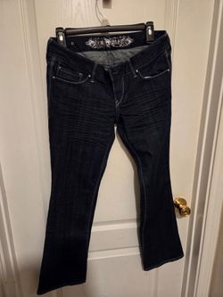 Express Jeans Dark Wash Bootcut Jeans 4S