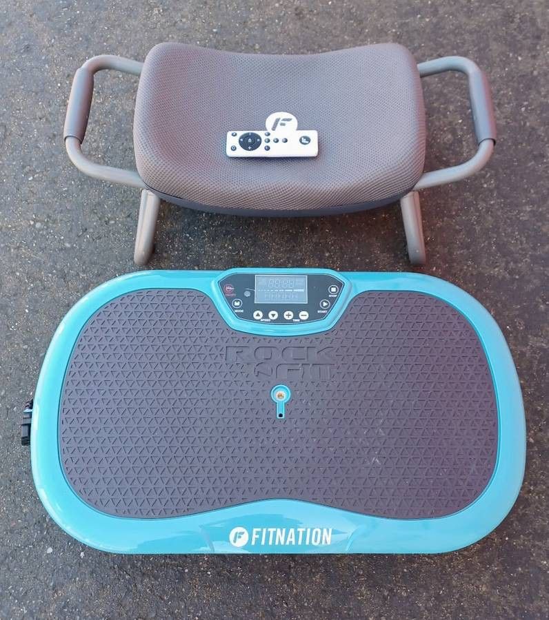FitNation Rock N Fit Exercise Machine / Whole Body Vibration Plate