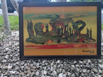 Frankétienne Original Painting 2016