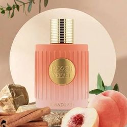 Peach Velvet by Khadlaj Extrait de Parfum 3.4 fl Oz