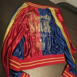 Suicide Squad Harley Quinn Silk Jacket