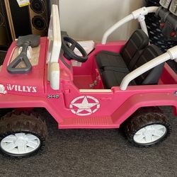 Pink Motorized Jew Works Like New