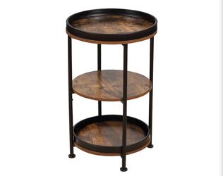 3-Tier Round Side Tables