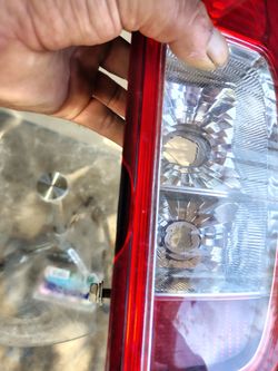 Truck Tail Light Assembly Red Clear Lens