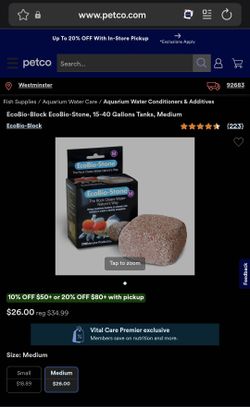 Aquarium Eco- Bio Stone