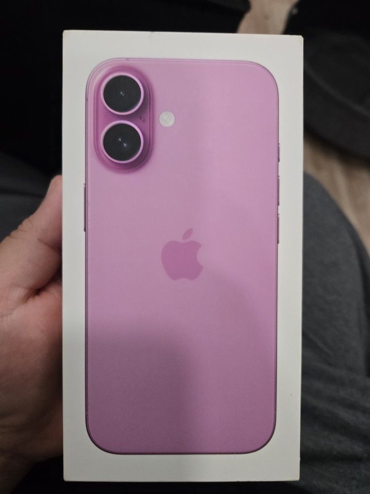 Pink iphone 16 128GB
