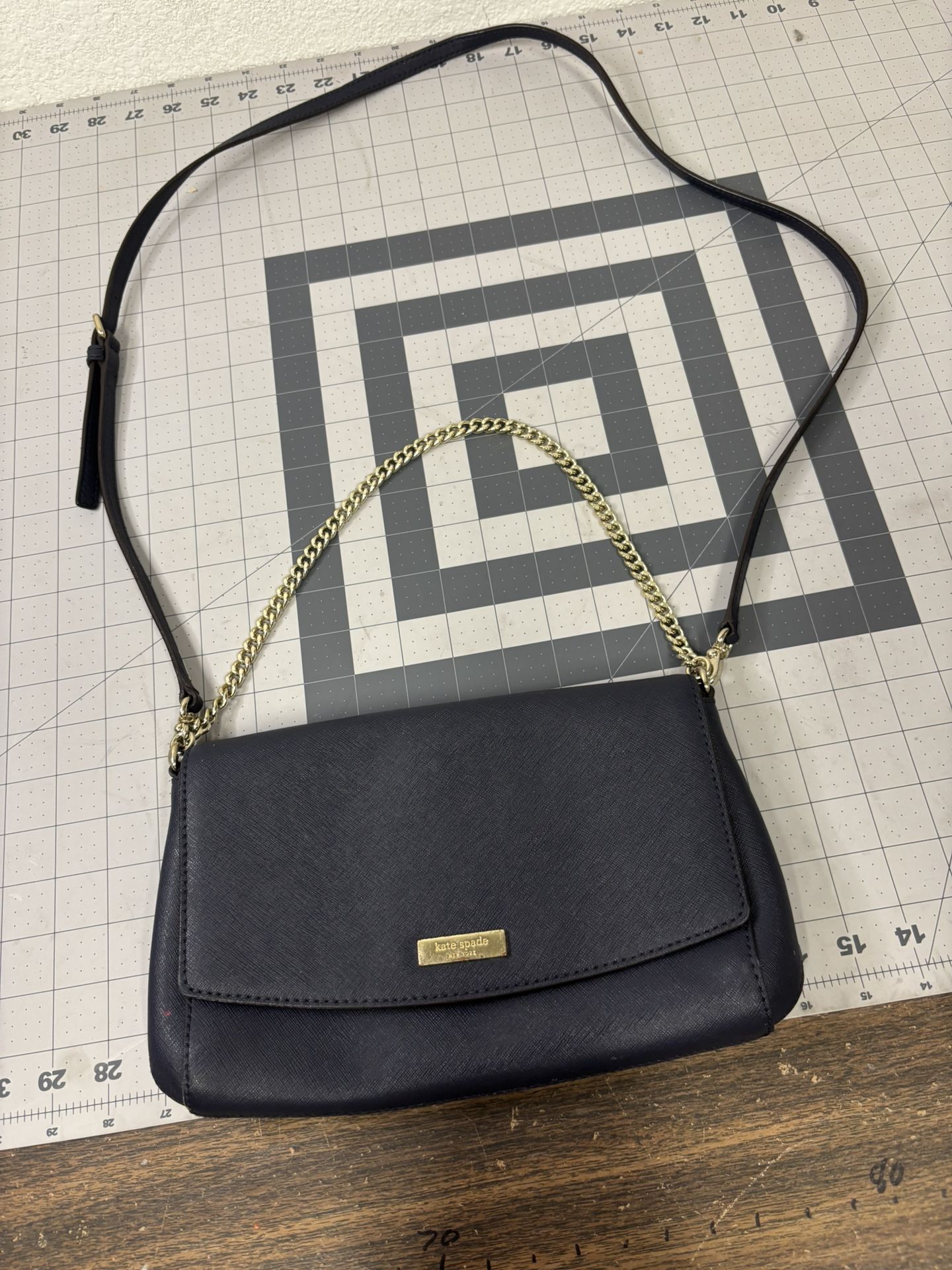 Blue Kate Spade Crossbody Bag 