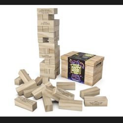 Spin Master Games, Happy Hour Tower Spin Master Games, Happy Hour Tower, Giant Jumbling Wooden Blocks, College Game, Bachelorette Party, House Party, 