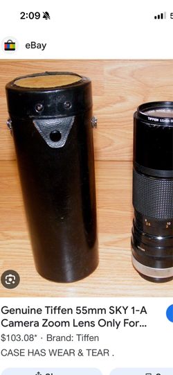 Genuine tiffen zoom lents 52 mm