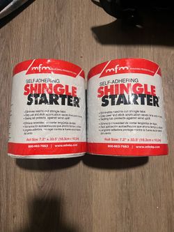 Self Adhering Shingle Starter Pack Of Two