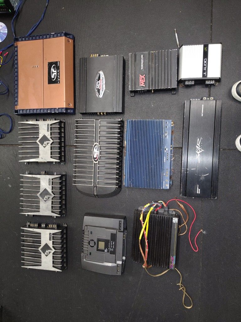 Car Stereo Amps Different Prices