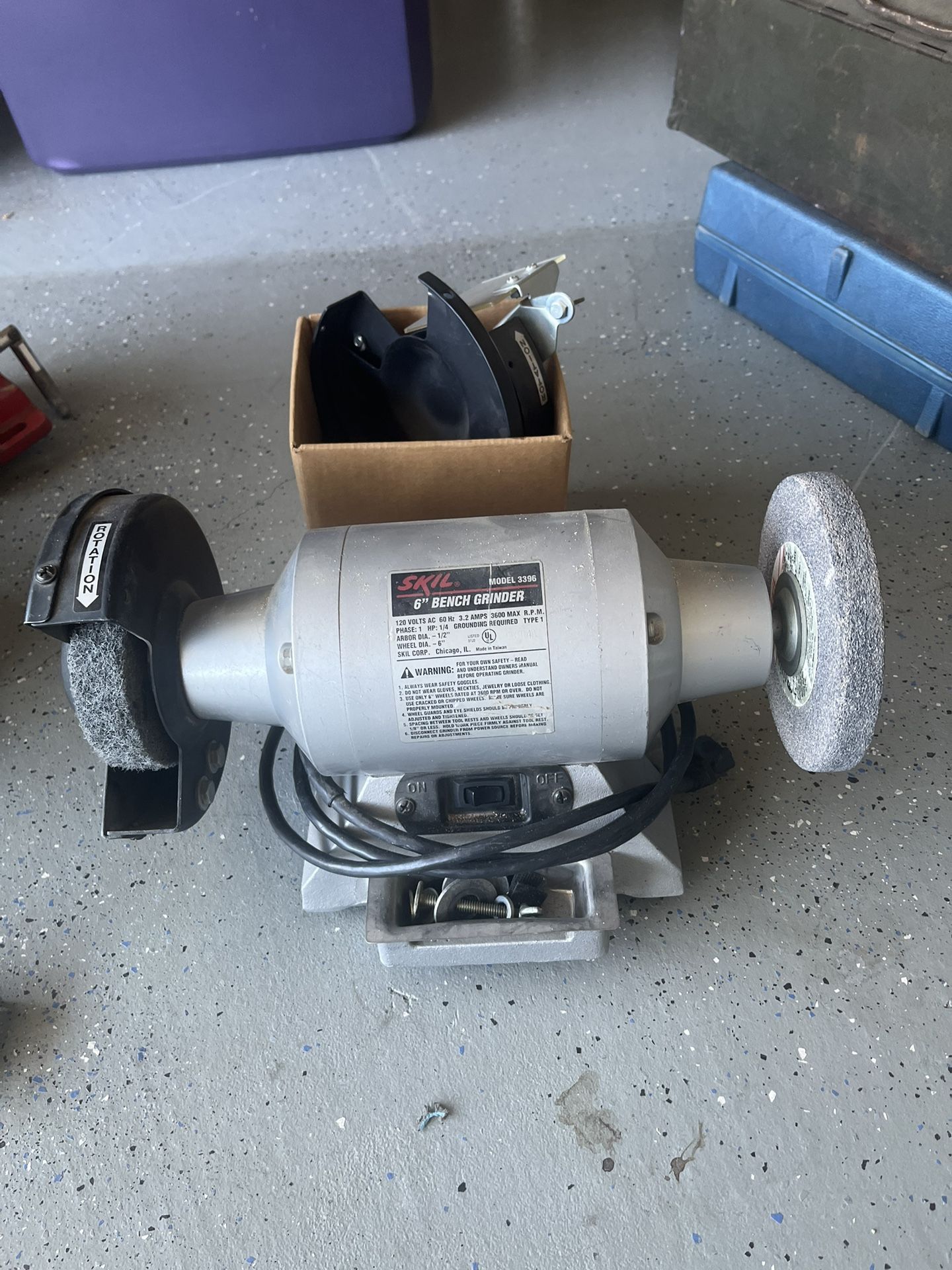 SKILL 6” BENCH GRINDER