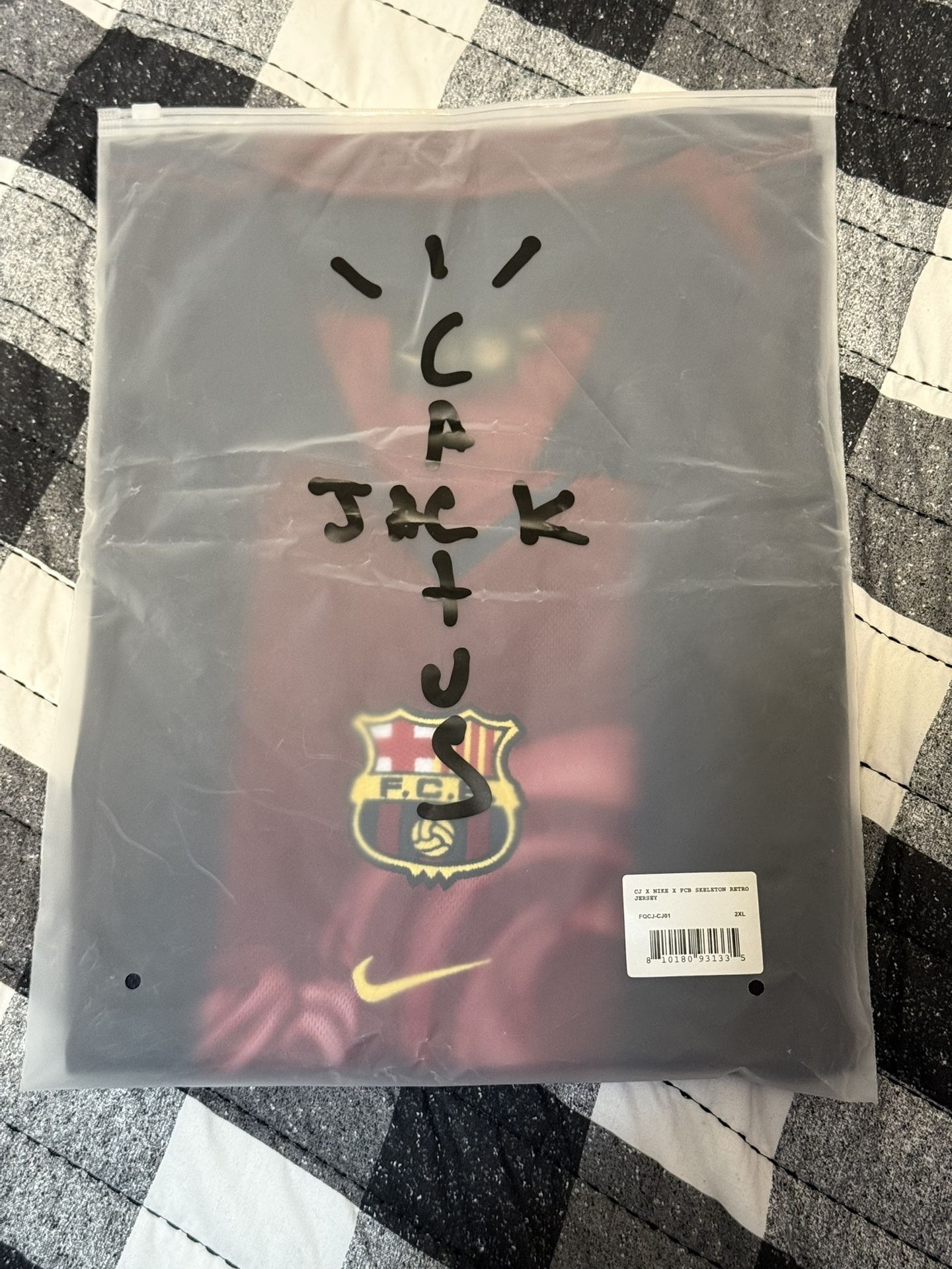 Barcelona Travis Scott Jersey 2xl