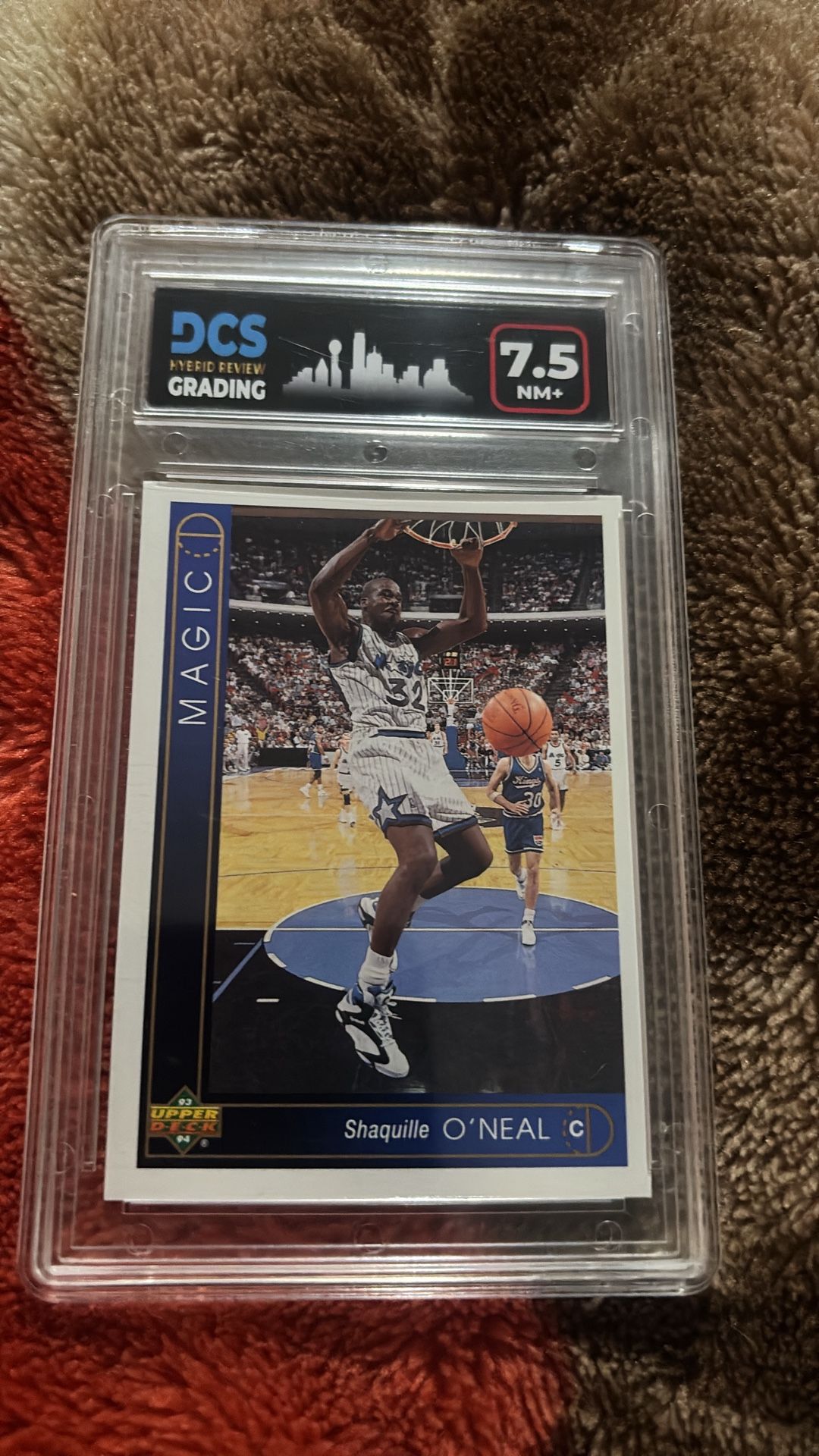 1993 Upper Deck Shaquille O'Neal basketball card