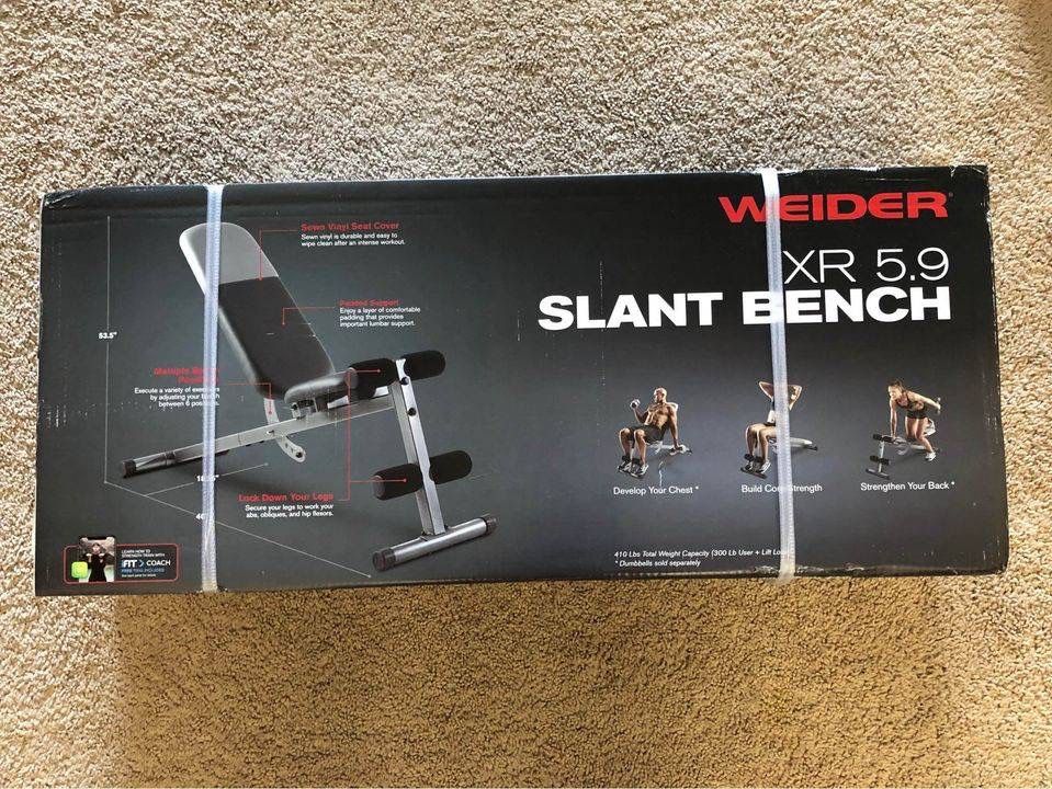 Slant Bench XR 5.9