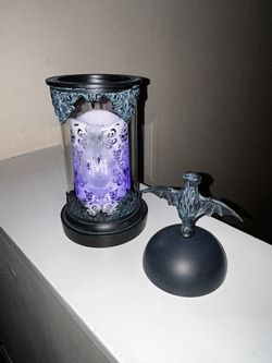 Haunted Mansion Multi Color Hurricane Lamp