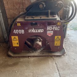 ALLIED HO-PAC 400B VIBRATORY COMPACTOR ATTACHMENT Caterpillar Excavator Tamper