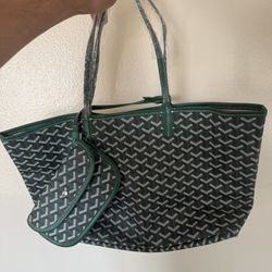 PM Green Tote Bag 