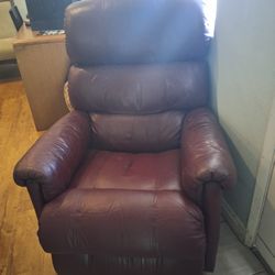 Leather  Recliner