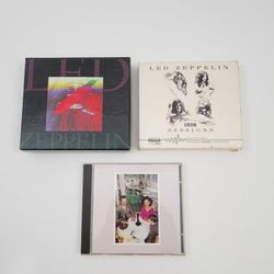 Set Of 3 Led Zeppelin CD Albums: Boxed Set 2, BBC Sessions & Presence