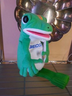 Geico Gulf club cover.(EI)