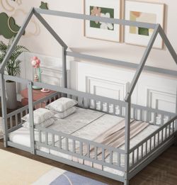 Full Size Kids House Bed