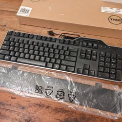 Brand new Dell KB813 Smart Card Reader USB Keyboard PC computer dell XPS workstation Surface Microsoft