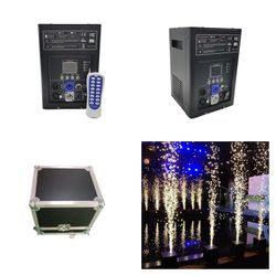 2 Cold spark machine 750w wedding dj party stage cold sparkler machine remote dmx